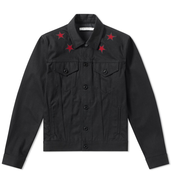 Photo: Givenchy Star Denim Jacket
