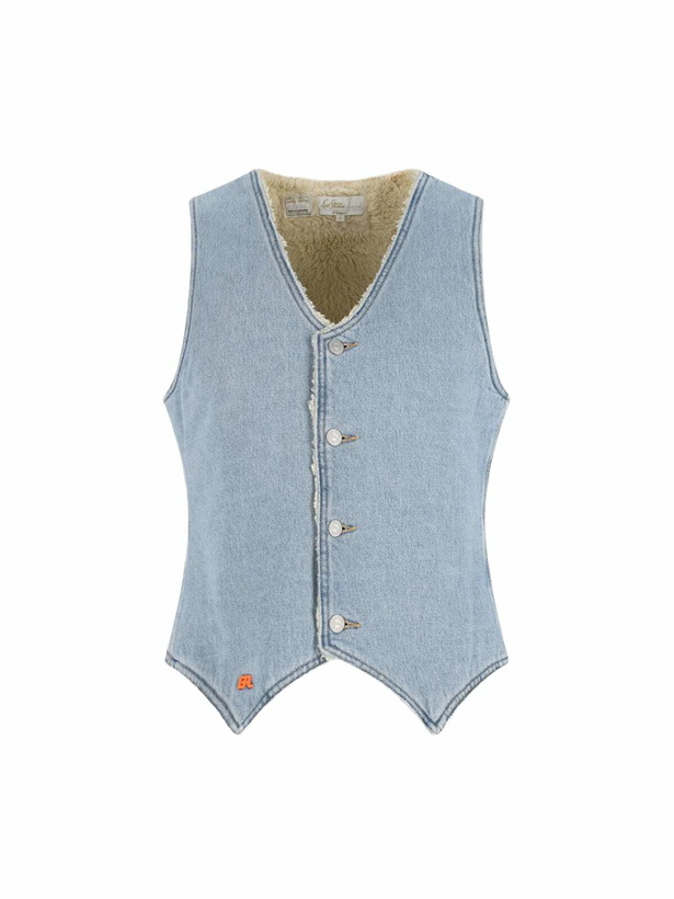 Photo: ERL X Levis sherpa Denim Vest