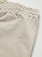 Zimmerli - Straight-Leg Stretch-Modal and Cotton-Blend Jersey Drawstring Shorts - Neutrals