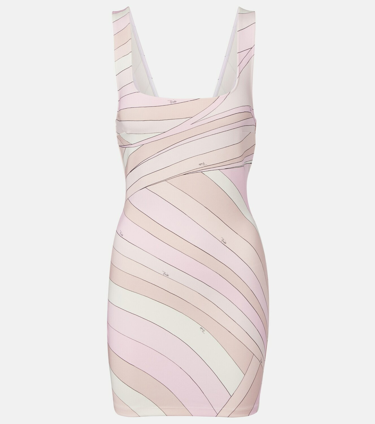 Pucci Iride jersey minidress