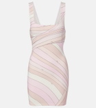 Pucci Iride jersey minidress