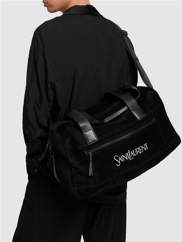 Photo: SAINT LAURENT - Saint Laurent Leather Duffle Bag