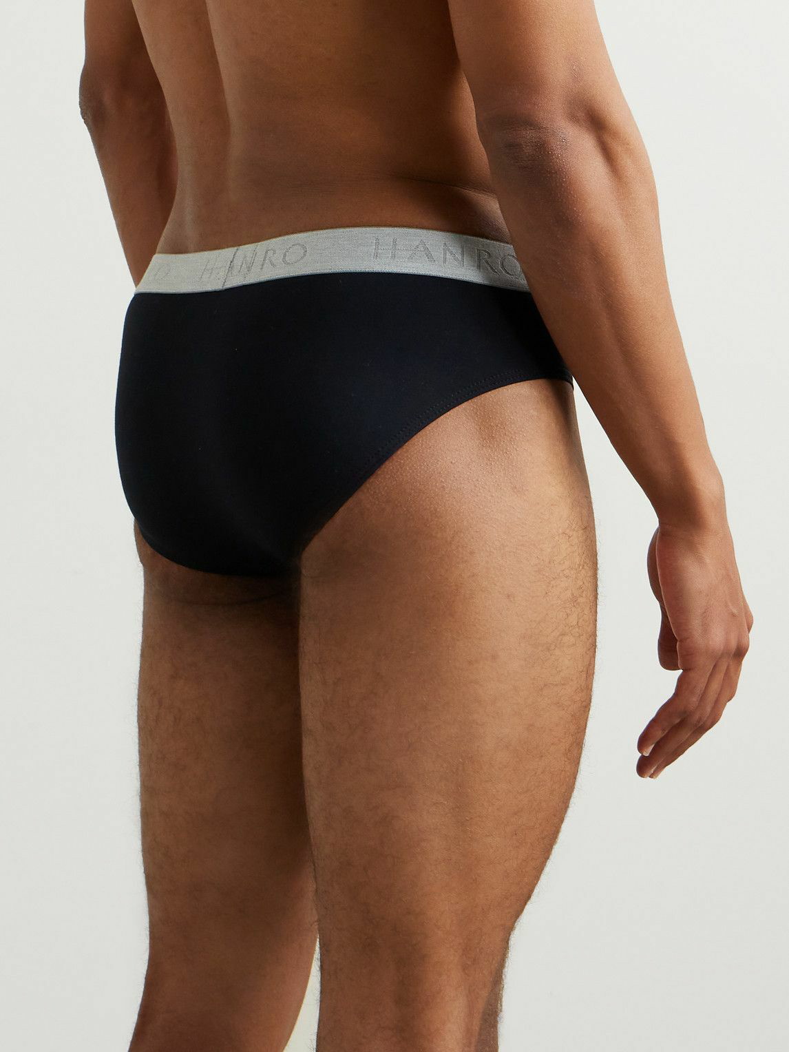 Two-pack of stretch cotton briefs