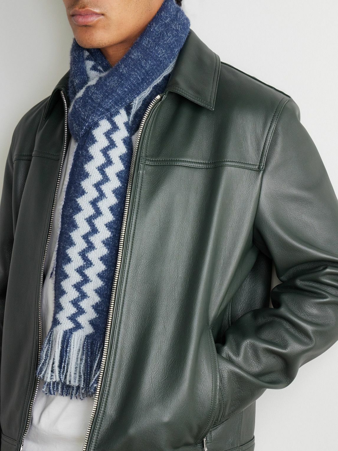 Missoni - Fringed Jacquard-Knit Scarf