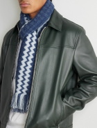 Missoni - Fringed Jacquard-Knit Scarf