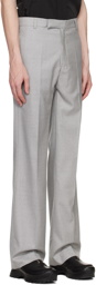 HELIOT EMIL Gray Tailored Trousers