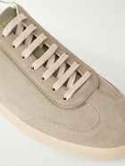 Brunello Cucinelli - Coda di Rondine Suede Sneakers - Green