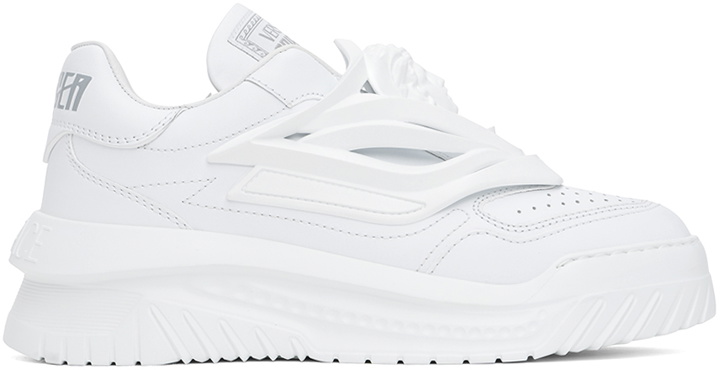 Photo: Versace White Odissea Sneakers