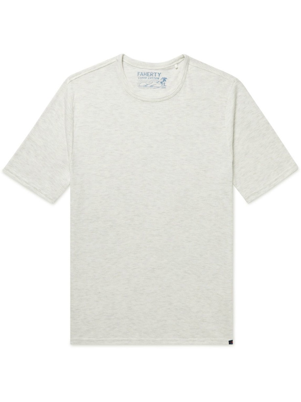 Photo: Faherty - Pima Cotton and Modal-Blend T-Shirt - Unknown