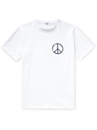 A.P.C. - RTH Printed Cotton-Jersey T-Shirt - White