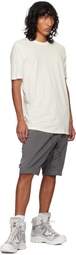 11 by Boris Bidjan Saberi Gray P34 Shorts