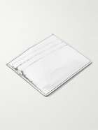 Maison Margiela - Metallic Cracked-Leather Cardholder