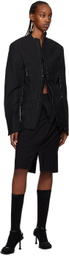 HODAKOVA Black Distressed Blazer