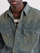 Beams Plus - Western Double Dye Denim Shirt - Blue