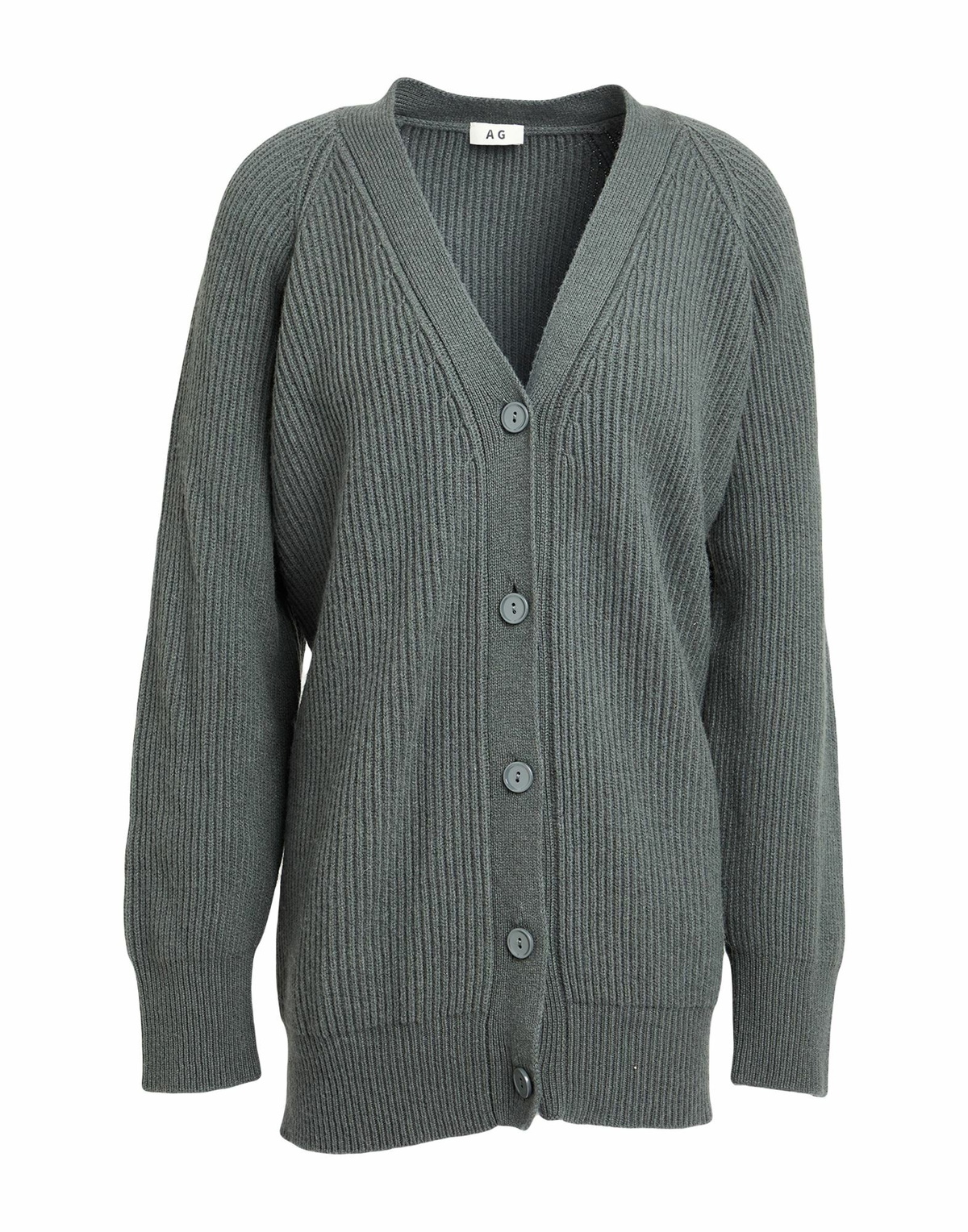 Annagreta Womens Cardigan in Military green