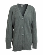 Annagreta Womens Cardigan in Military green