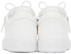 Giuseppe Zanotti White Faux-Leather Sneakers