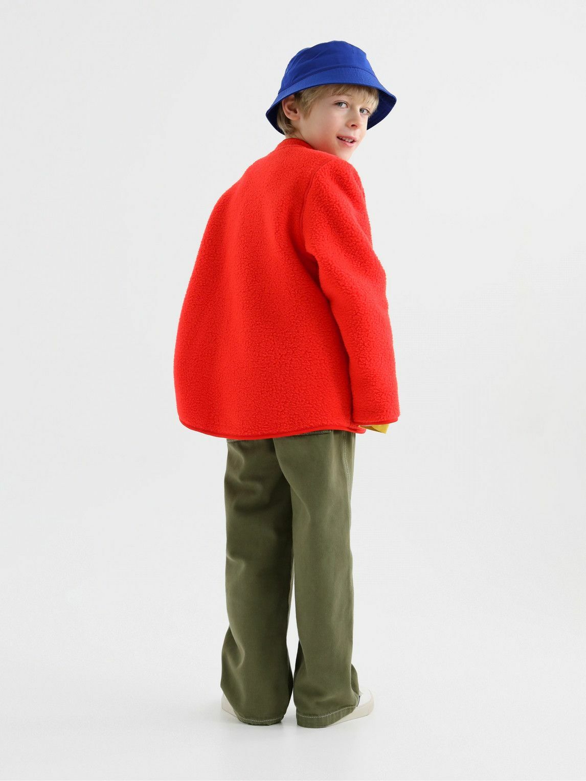 ARKET Kids - Ludwig Cotton-Fleece Jacket - Red