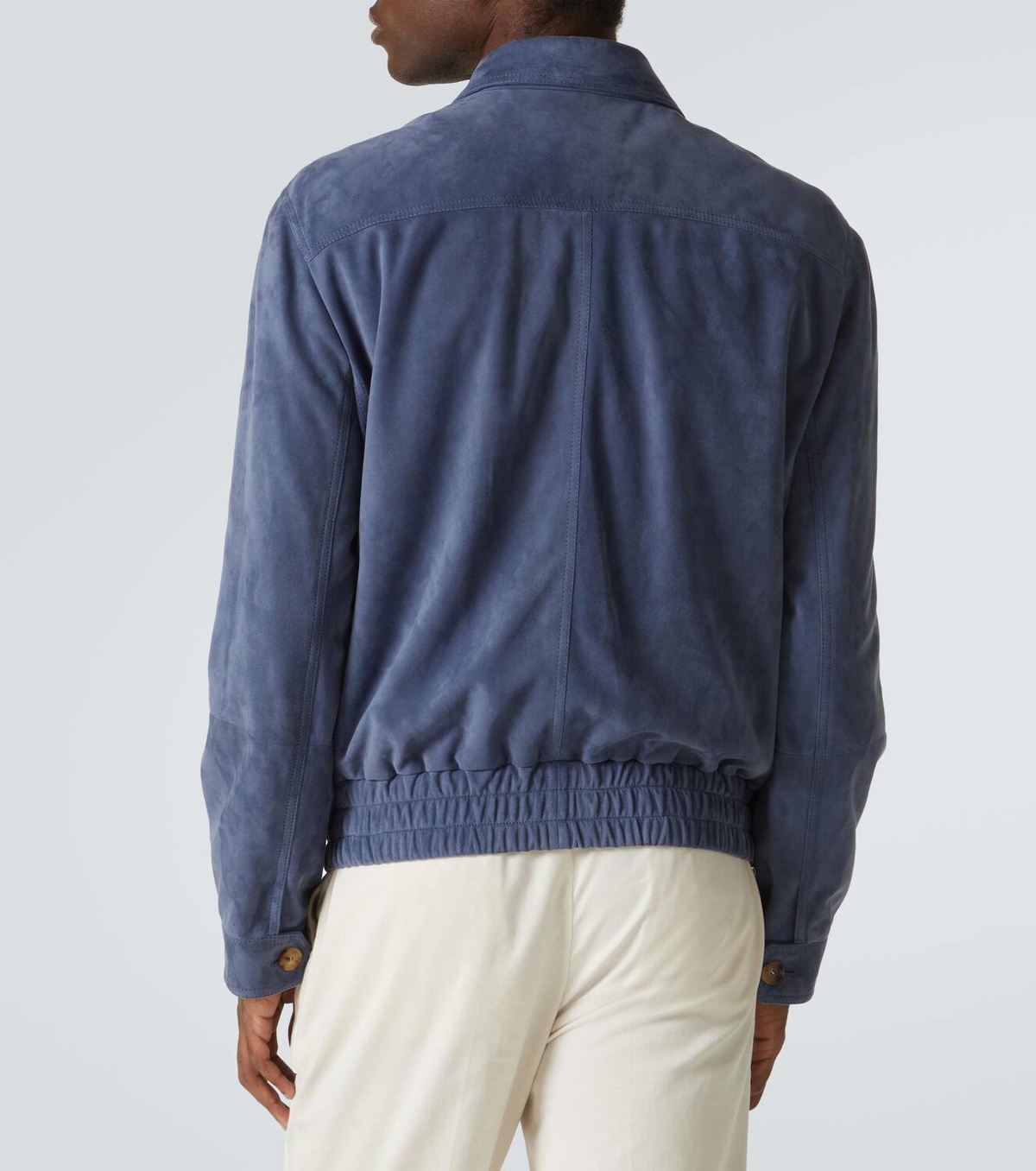 Brunello Cucinelli Suede bomber jacket Brunello Cucinelli