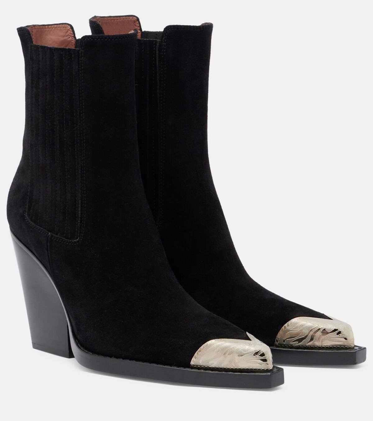 Paris Texas Dallas embellished suede ankle boots