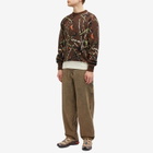 Good Morning Tapes Men's Stick Camo Knit Sweater in Stick/Camo
