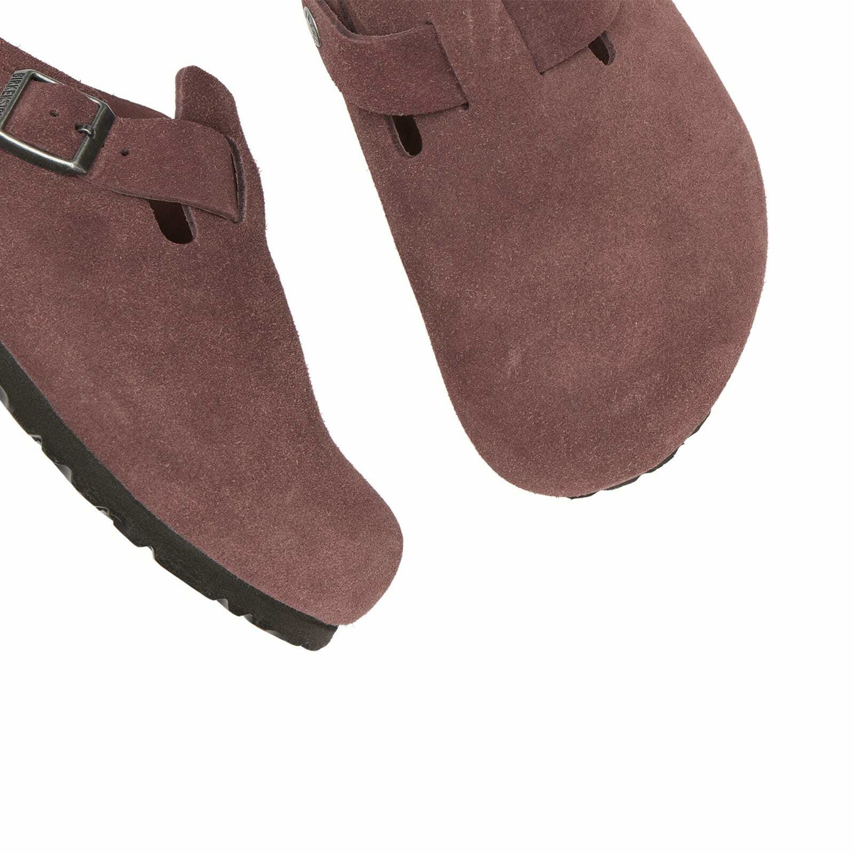 Birkenstock Men's Boston SFB Clog - Pepper Suede