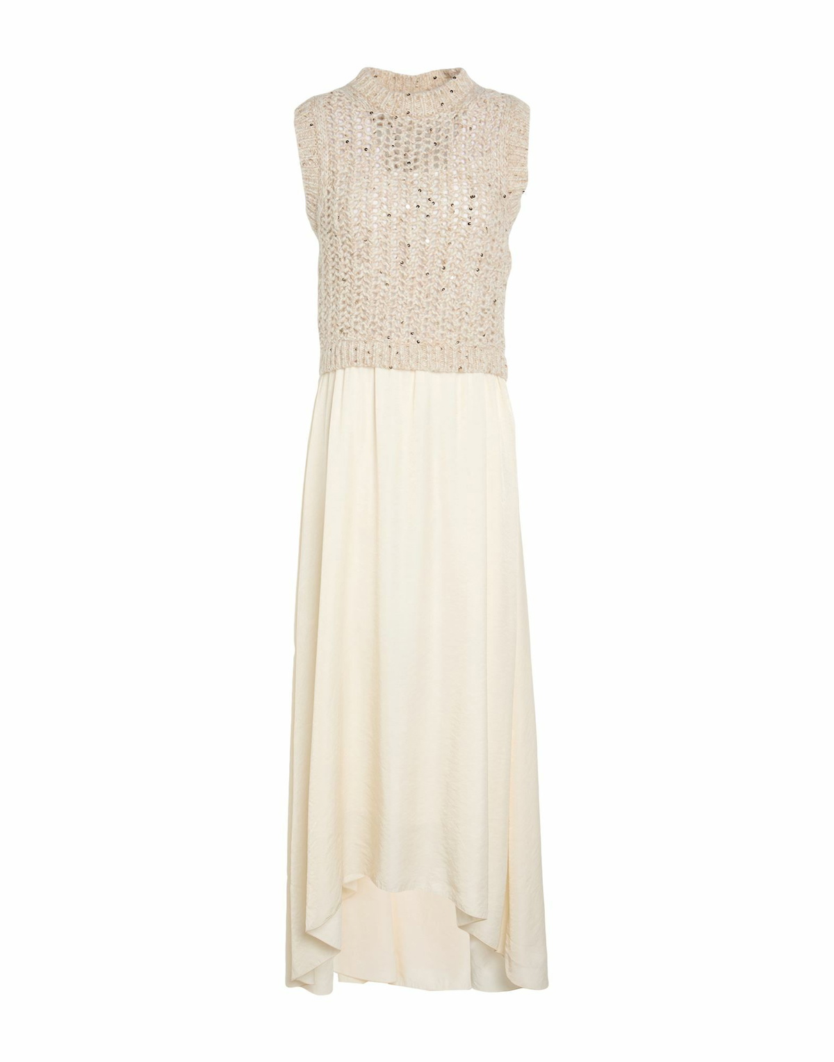 Peserico Womens Maxi dress Ivory