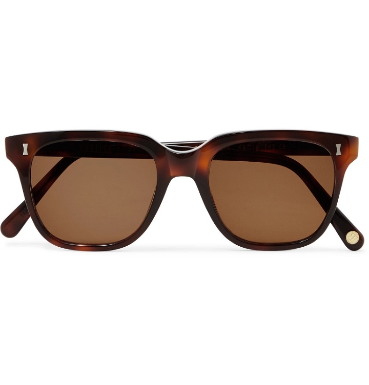 Photo: Cubitts - Vernon Square-Frame Tortoiseshell Acetate Sunglasses - Tortoiseshell