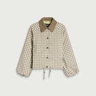 Barbour Women's Ovingham Casual Jacket in Gingham Sand