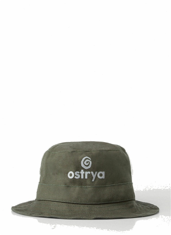 Photo: Otis Logo Print Bucket Hat in Green
