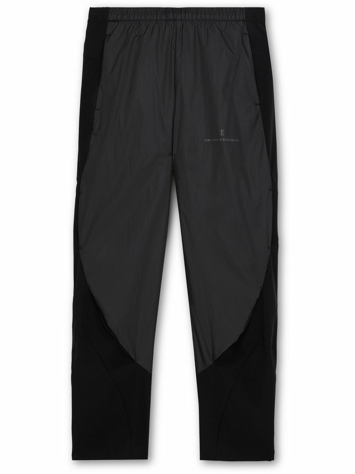 ON - POST ARCHIVE FACTION Zero Panelled Recycled-Shell Running Trousers - Black