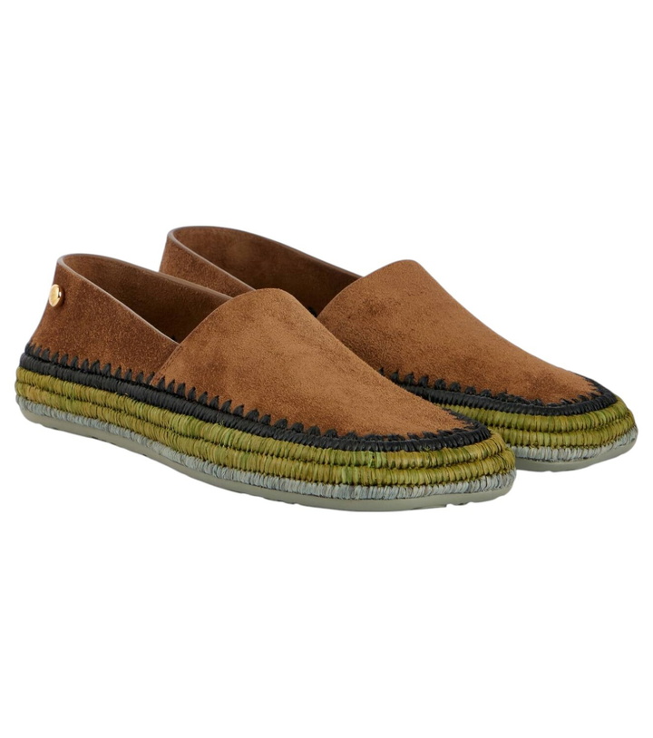 Photo: Loewe Paula's Ibiza Rio suede slip-on shoes
