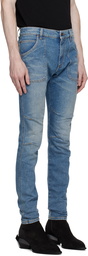 Balmain Blue Slim-Fit Jeans