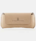 Brunello Cucinelli Timeless Reflections round sunglasses
