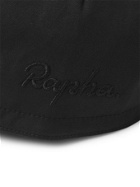 RAPHA - Grosgrain-Trimmed Stretch-Cotton Twill Cycling Cap - Black