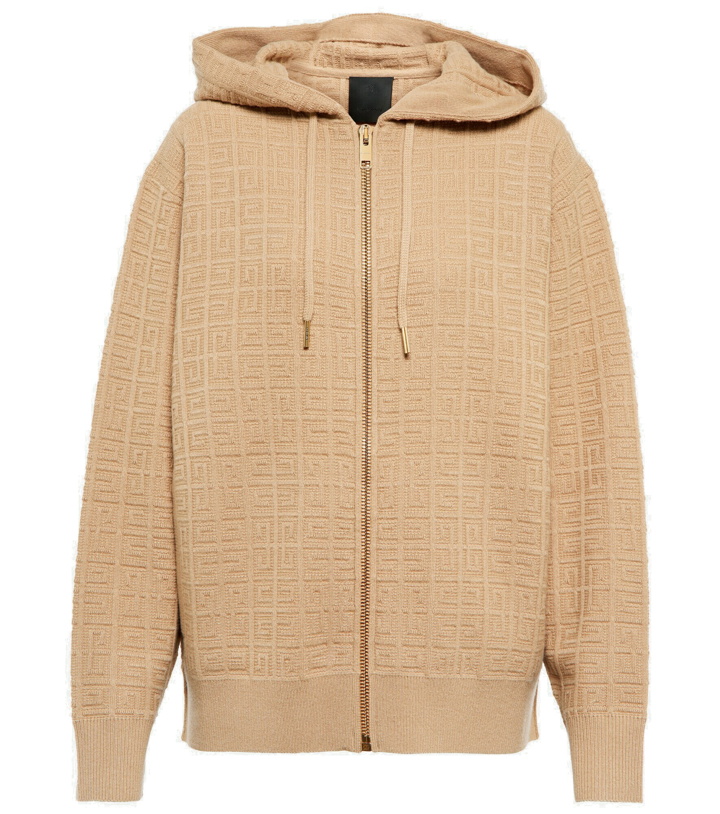 Photo: Givenchy - 4G jacquard zipped hoodie