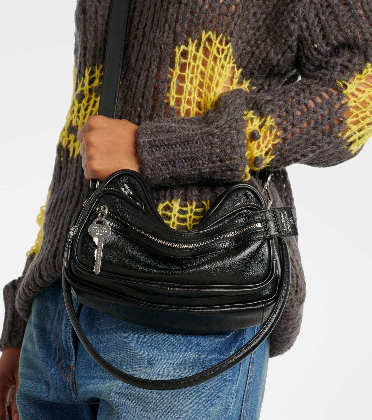 Acne Studios Camero Party leather shoulder bag Acne Studios