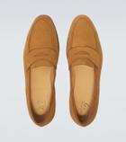 George Cleverley Bradley II suede loafers