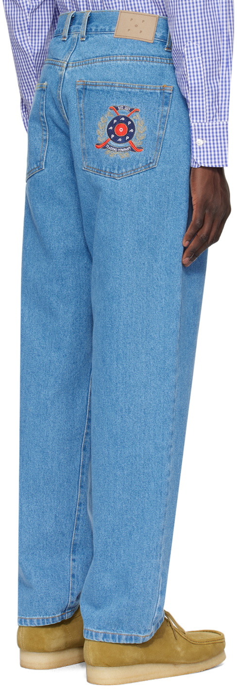 Pop Trading Company Blue Crest Jeans