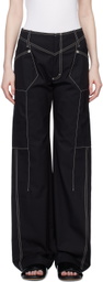 Kiko Kostadinov Black Bran Trousers