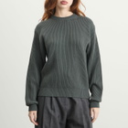 Auralee Women's Soft Rib Knit Pullover in Grey