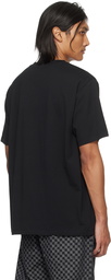 Balmain Black Printed T-Shirt