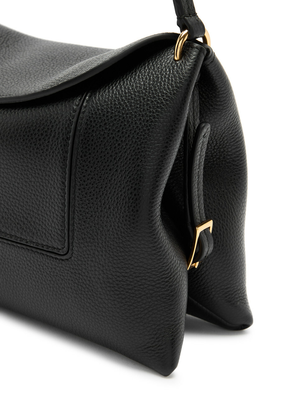 Wandler Penelope Slouch Leather Cross-body bag - Black - One Size