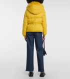 Yves Salomon Shearling-trimmed down jacket