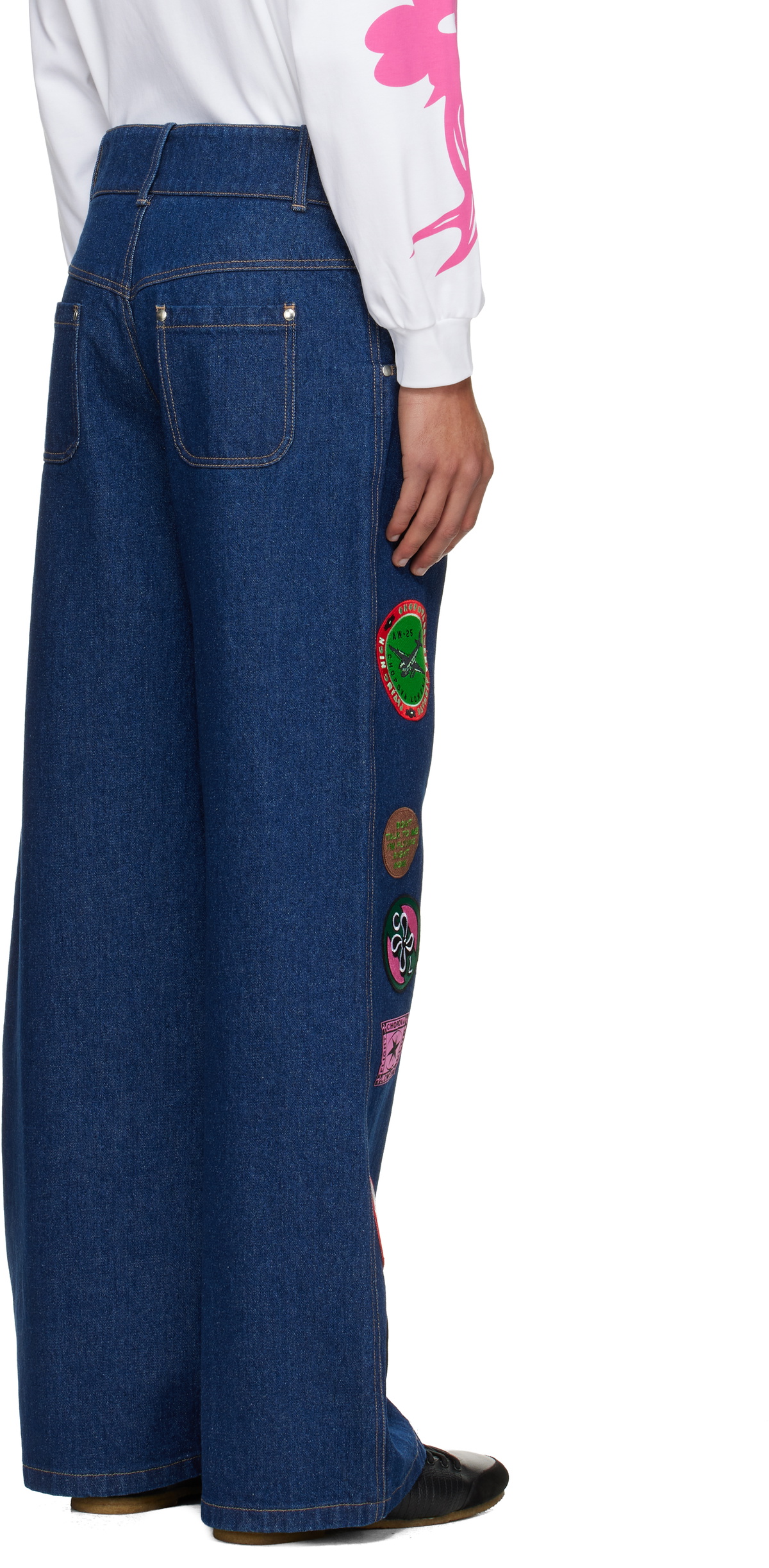 Chopova Lowena Blue Wicko Jeans