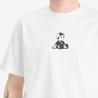Pawa Speed Sports Men's Boy T-Shirt in White