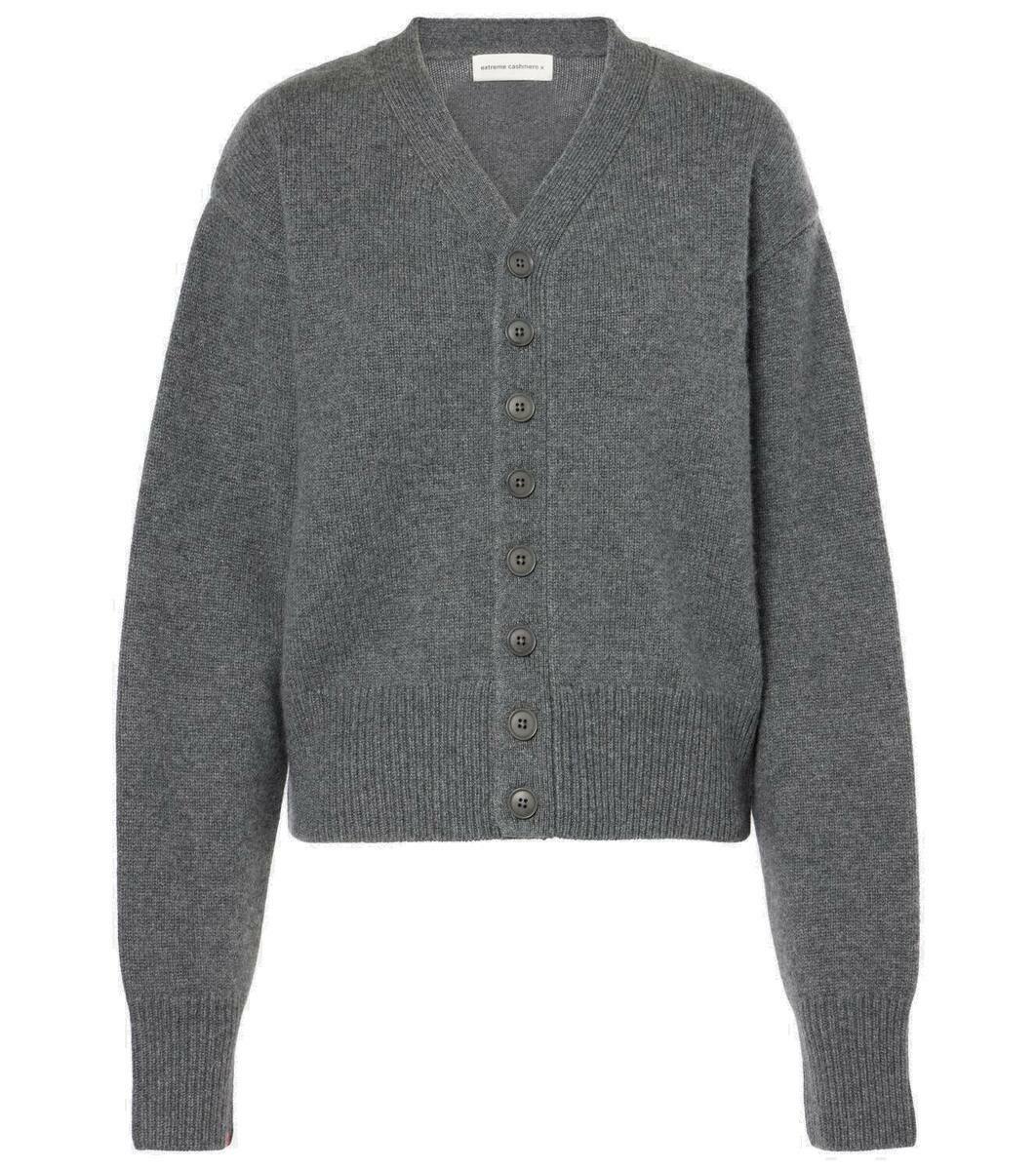 EXTREME CASHMERE / N°309 CLOVER - Felt Extreme Cashmere N°309 Clover cashmere-blend cardigan