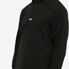 Advisory Board Crystals Men's 123 Rugby Shirt in Anthracite Black