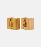 Khaite Empire 18kt gold-plated earrings
