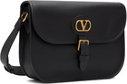Valentino Garavani Black Antibes Calfskin Bag